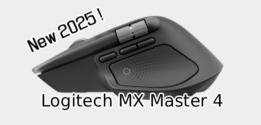 Review Logitech MX Master 4 - A Performance Working Mouse with a New Feel !